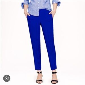 J.CREW Royal Blue Marti Pants
